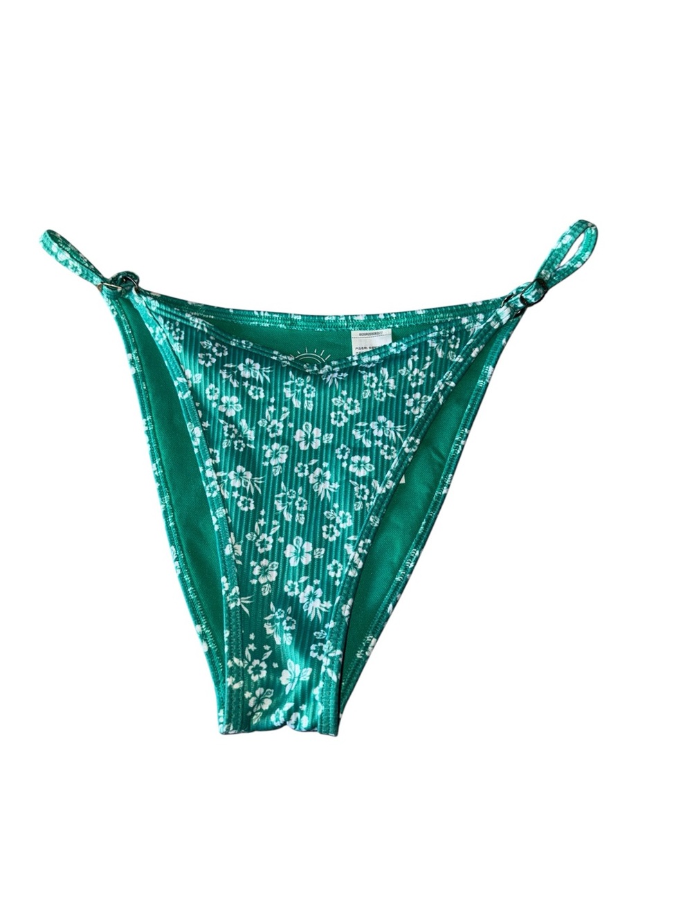 Hollister Teal‎ Floral Bikini Bottoms